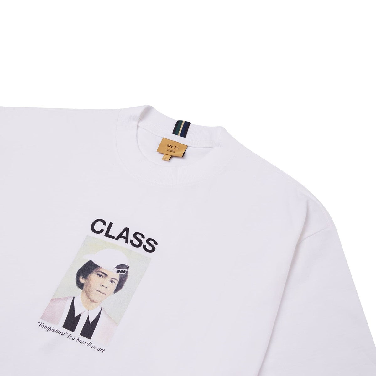 CAMISETA CLASS "FOTOPINTURA" OFF-WHITE