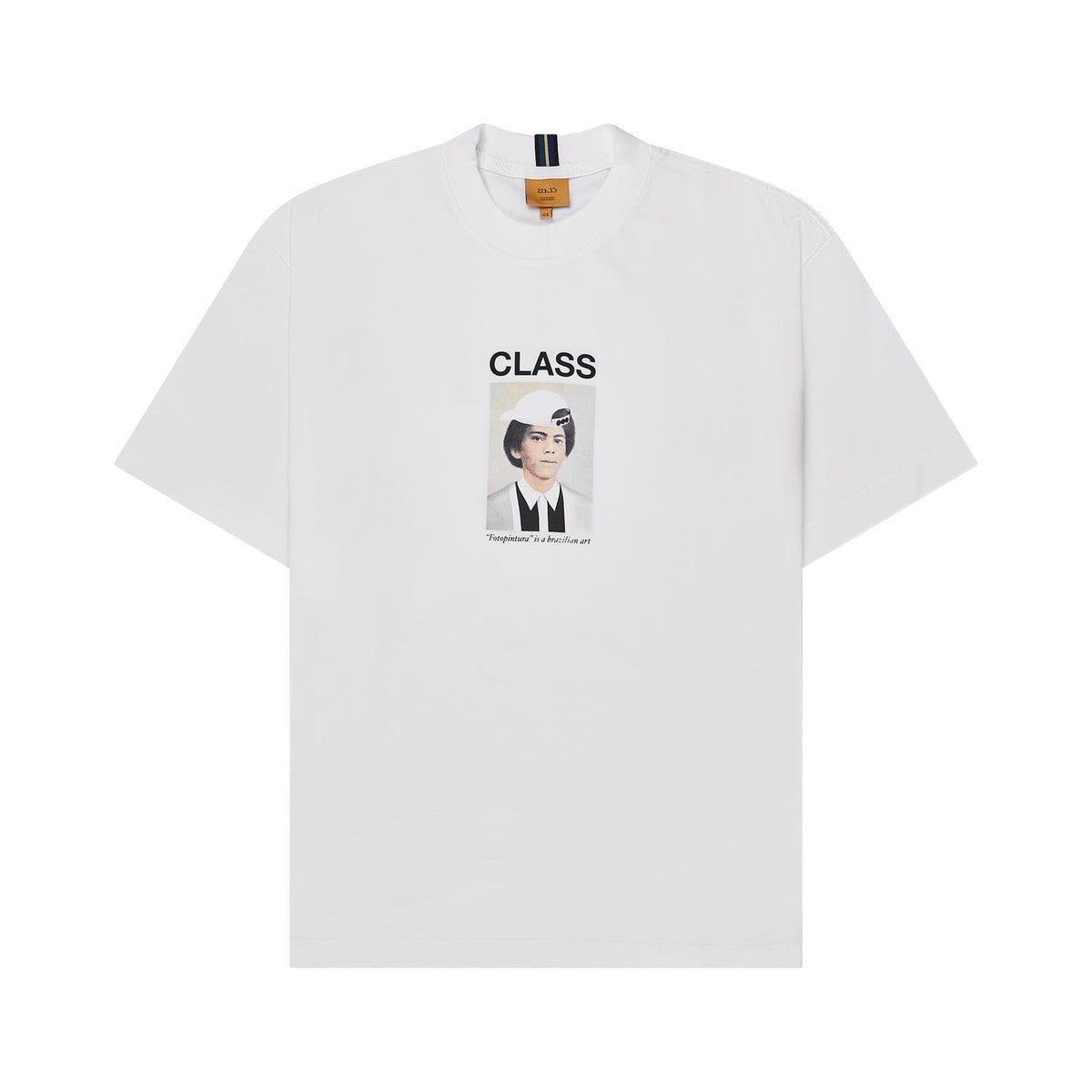 CAMISETA CLASS "FOTOPINTURA" OFF-WHITE