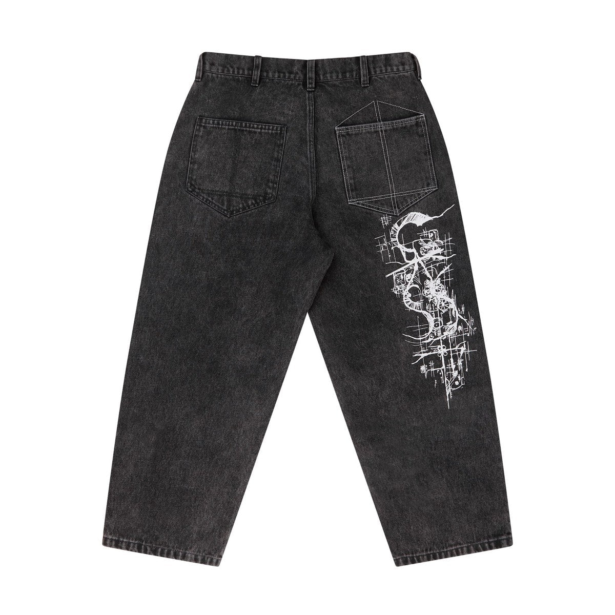 CALÇA JEANS CLASS "METABOLISM" BLACK